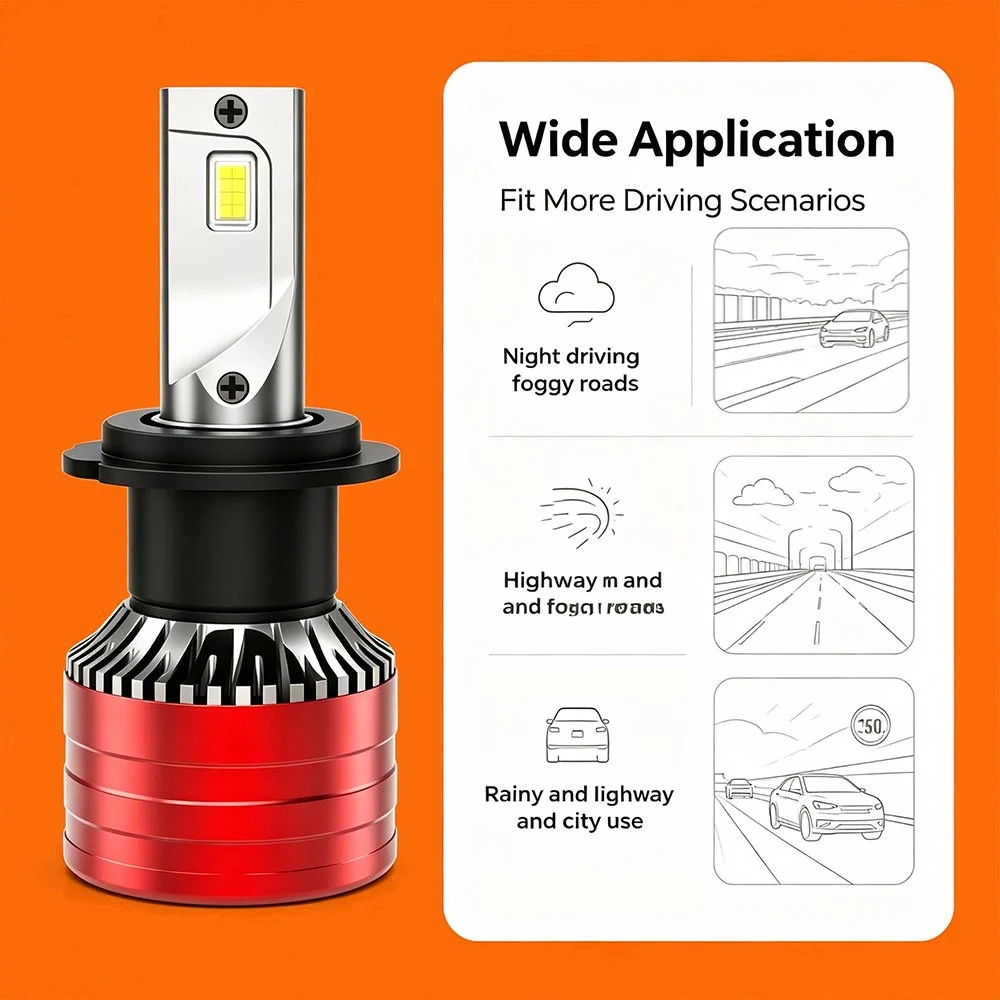 Thumbnail 2 - #12 LED Headlight Bulbs Price Drop Alerts