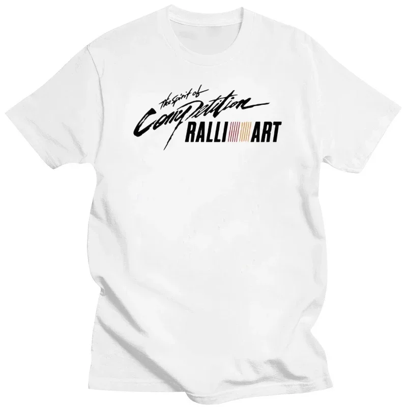 T-shirt avec logo Mit Lancer Evolution X Rally Art Car pour homme, streetwear drôle, dernier design, 2024