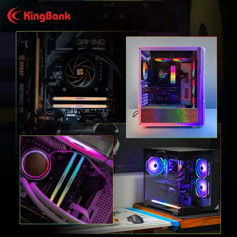 KingBank DDR5 RGB RAM 16GB 6000MHz M-die