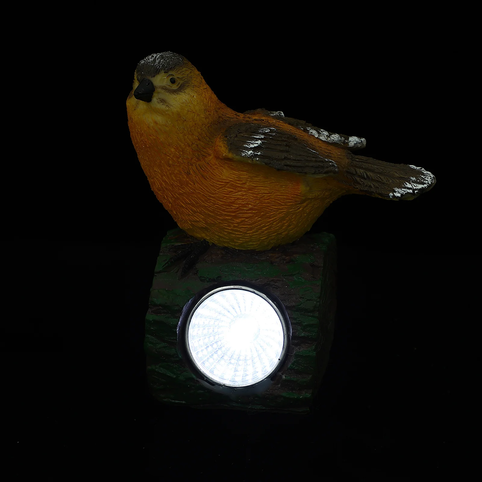 

1Pcs Solar Resin Bird Shape Light Realistic Appearance Garden Ornament Solar Powered Statue for Lawn Driveway Resin Bird Figures