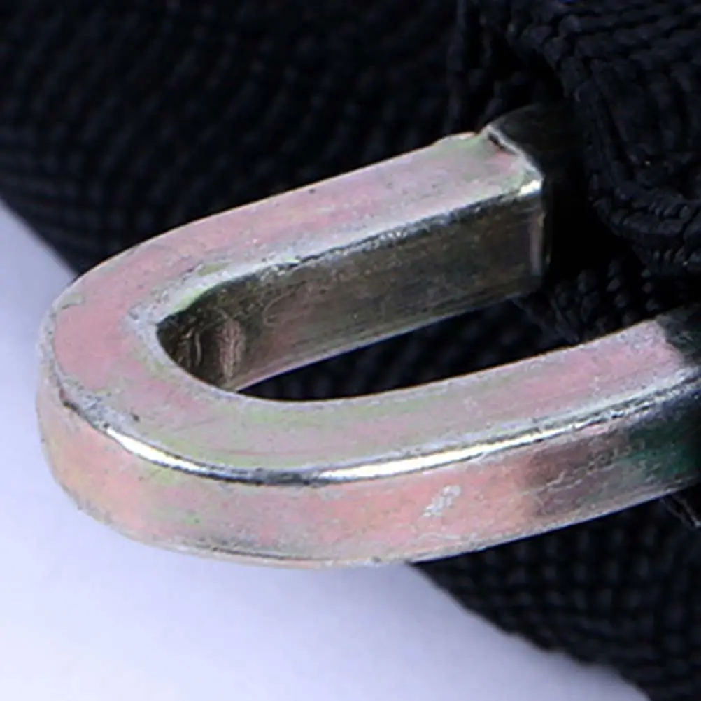 

Прочный цепной замок из плетеного стального троса 130 см для защиты велосипедов на улице, антивандальный, легкий, устойчивый к царапинам