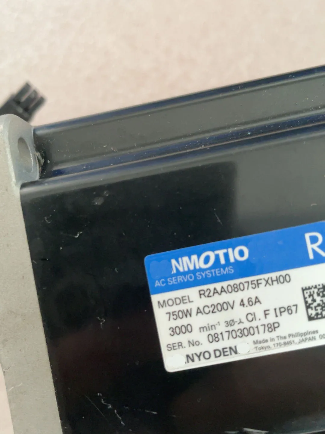 R2AA08075FXH00 Servo Drive for Sanyo R2AA08075FXH00