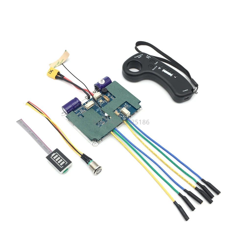 12S 48V Dual Motor Electric Skateboard Controller Longboard Drive ESC Substitute Control Mainboard Remote belt program
