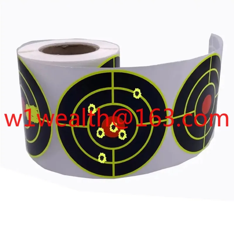 250 Self-Adhesive Target Stickers 7.6cm Amplifier Reaction Exercise Training Stickers