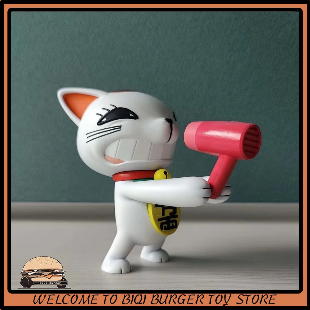 Dan Da Dan Figure 9cm Turbo Granny Figure Lucky Cat Anime Figures Pvc Gk Statue Cute Model Doll Collection Ornament Toys Gift