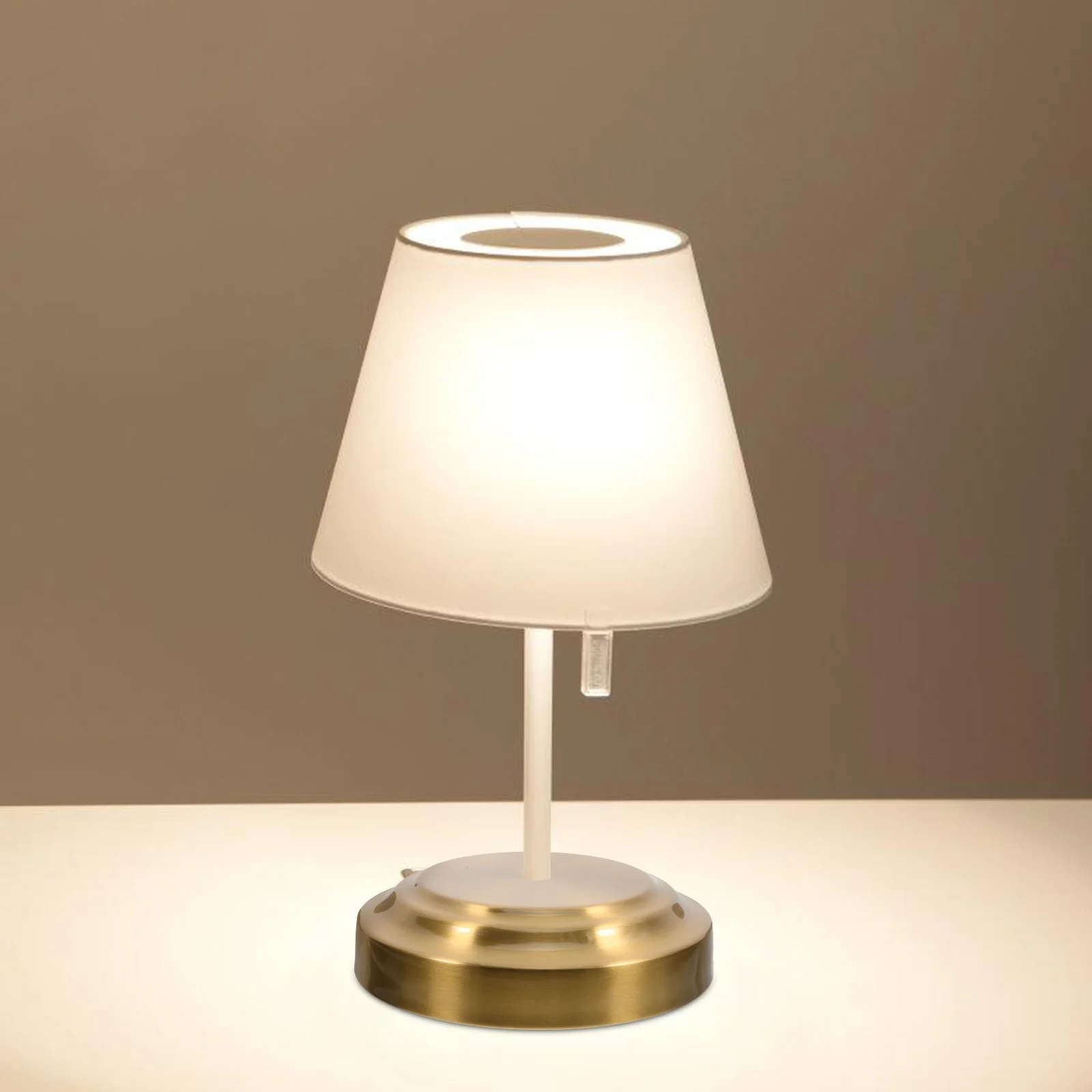 

Copper Table Lamp Base Round Metal Led Light Display Stand For Bedroom Living Room Study Office Diy Lamp Replacement