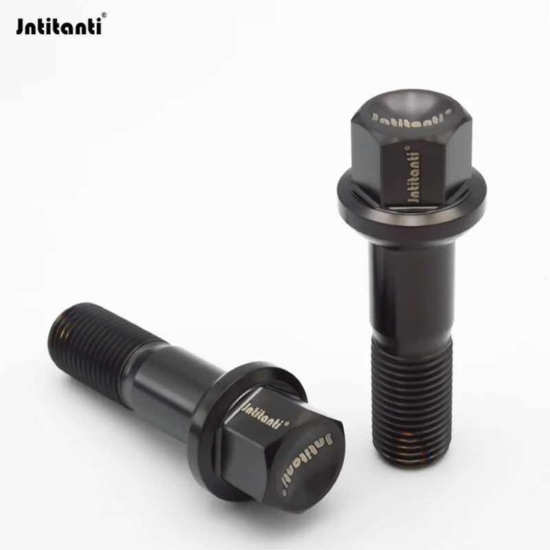 

Jntitanti racing parts ball seat Gr.5 titanium hub bolt wheel bolt M14*1.5*45mm for Mercedes-Benz racing