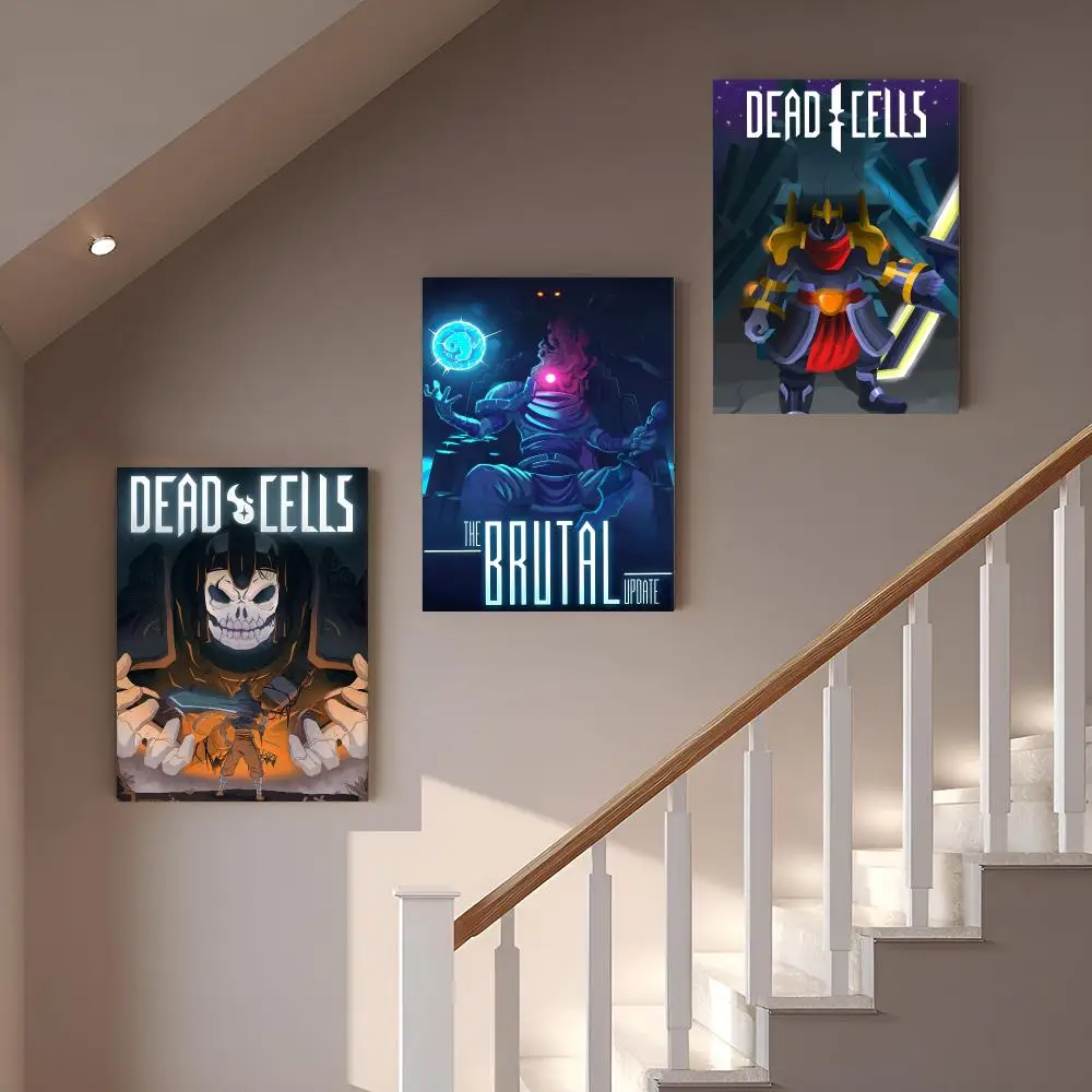Game D-Dead Cells Framed Wall Painting Modern Framed Canvas Wall Art Print Home Decoration Poster Living Room