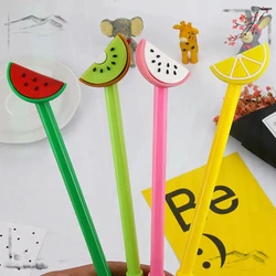 36 Pcs Creative Cute and Fresh Fruit Neutral Pens Set Student Prize Gifts School Supplies Back To School