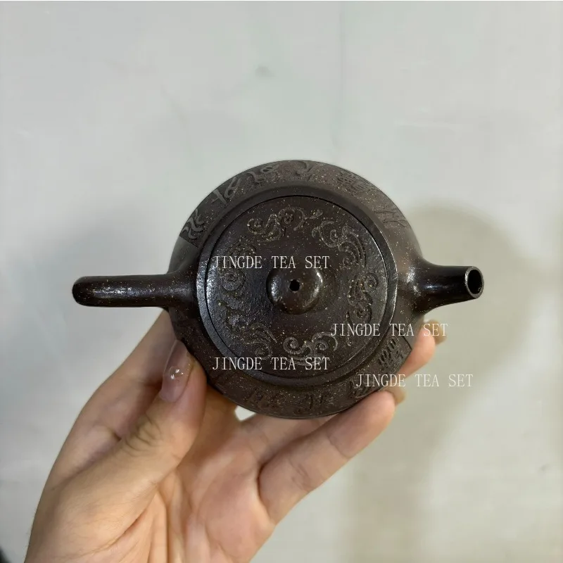 100ml Classic Yixing Purple Clay Teapot Raw Ore Zhu Mud Beauty Teaware Handmade Filter Tea Pot Tradition Zisha Tea Infuser