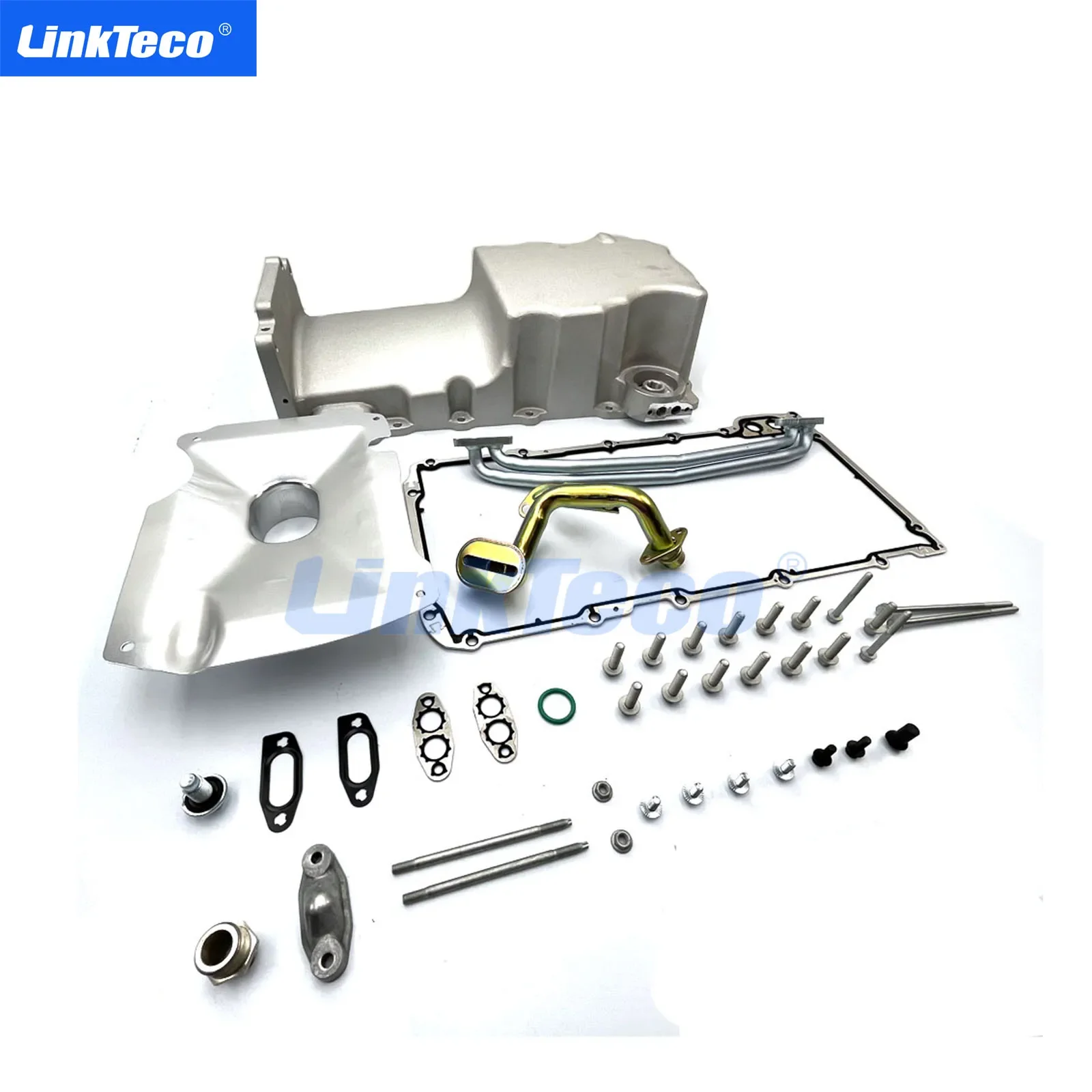 Low Profile Retro Fit Front Sump Oil Pan Conversion Kit W Dipstick for Chevy LSX OEM 81080