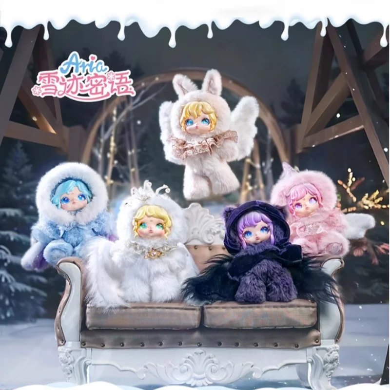 

Genuine Dumia Snow Trace Secret Language Vinyl Blind Box Joint Movable Doll Room Trendy Play Ornament Girl Surprise Gift