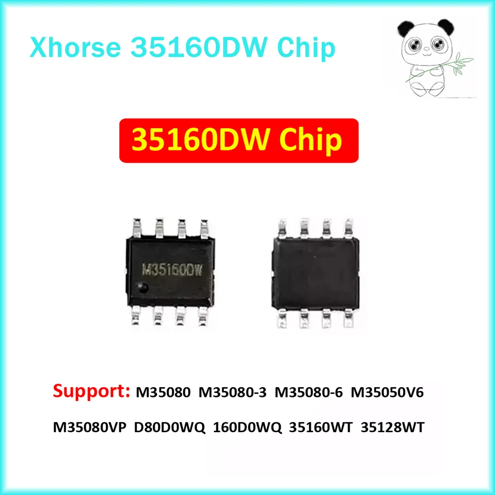 Xhorse 레드 도트 거부 칩, 시뮬레이터 불필요, VVDI Prog 키 프로그래머 지지대 M35080 M35050V6 35128WT, 35160DW 35160 DW