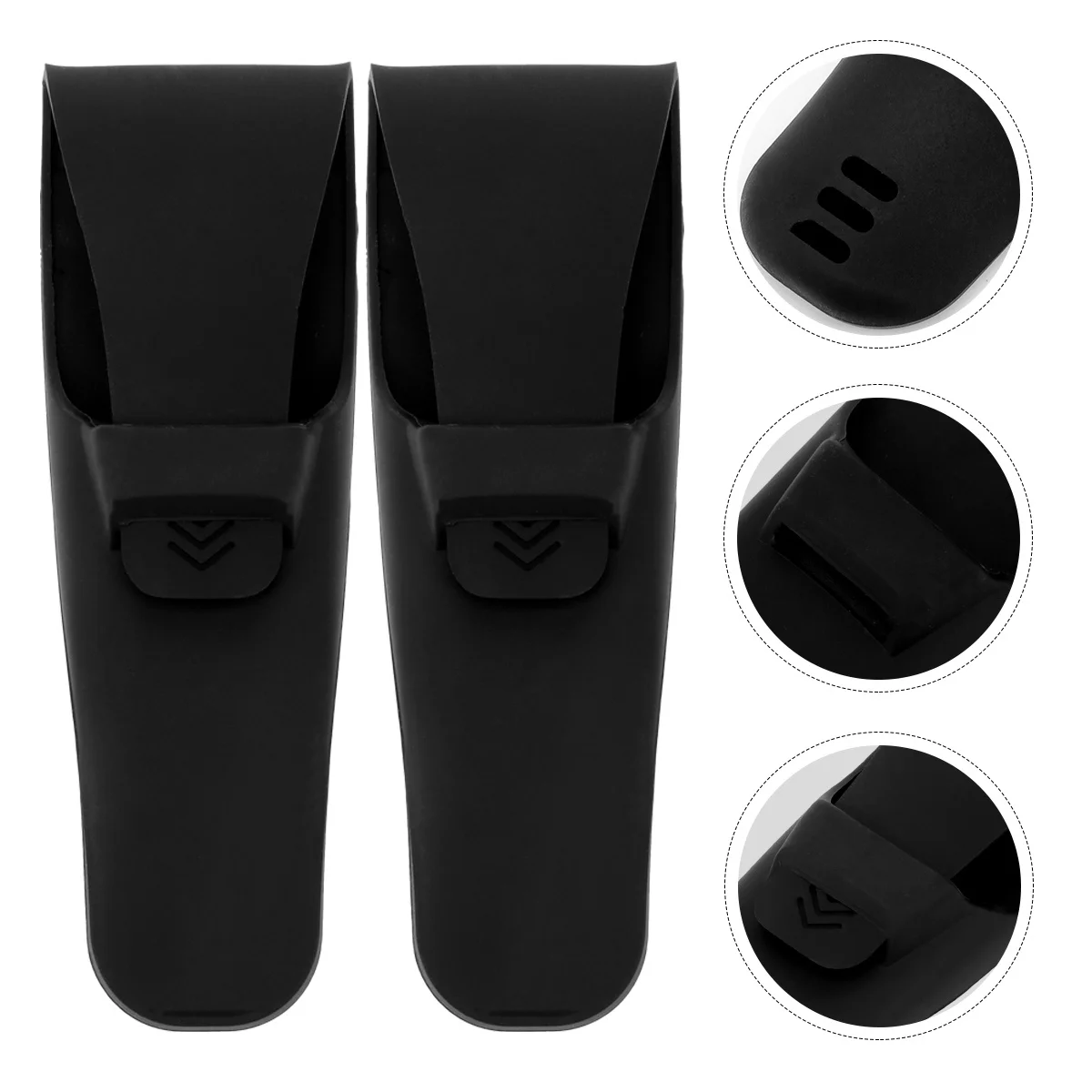Étui pour rasoir en Silicone, 2 pièces, housse étanche pour rasoir, sac de voyage, protection de rasoir Portable, anti-rayures, élastique, fournitures de voyage