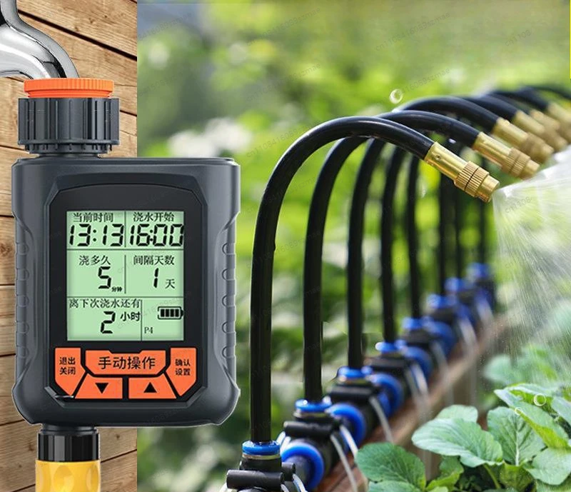 Universal Bendable Sprinkler Head Adjustable Automatic Watering Set Spray Drip Irrigation System for Balcony Potted Plants