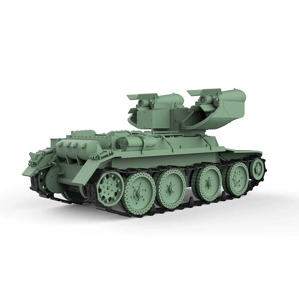 SSMODEL SS35589 1/35 Military Model Kit Soviet RBT-5 Light Tank