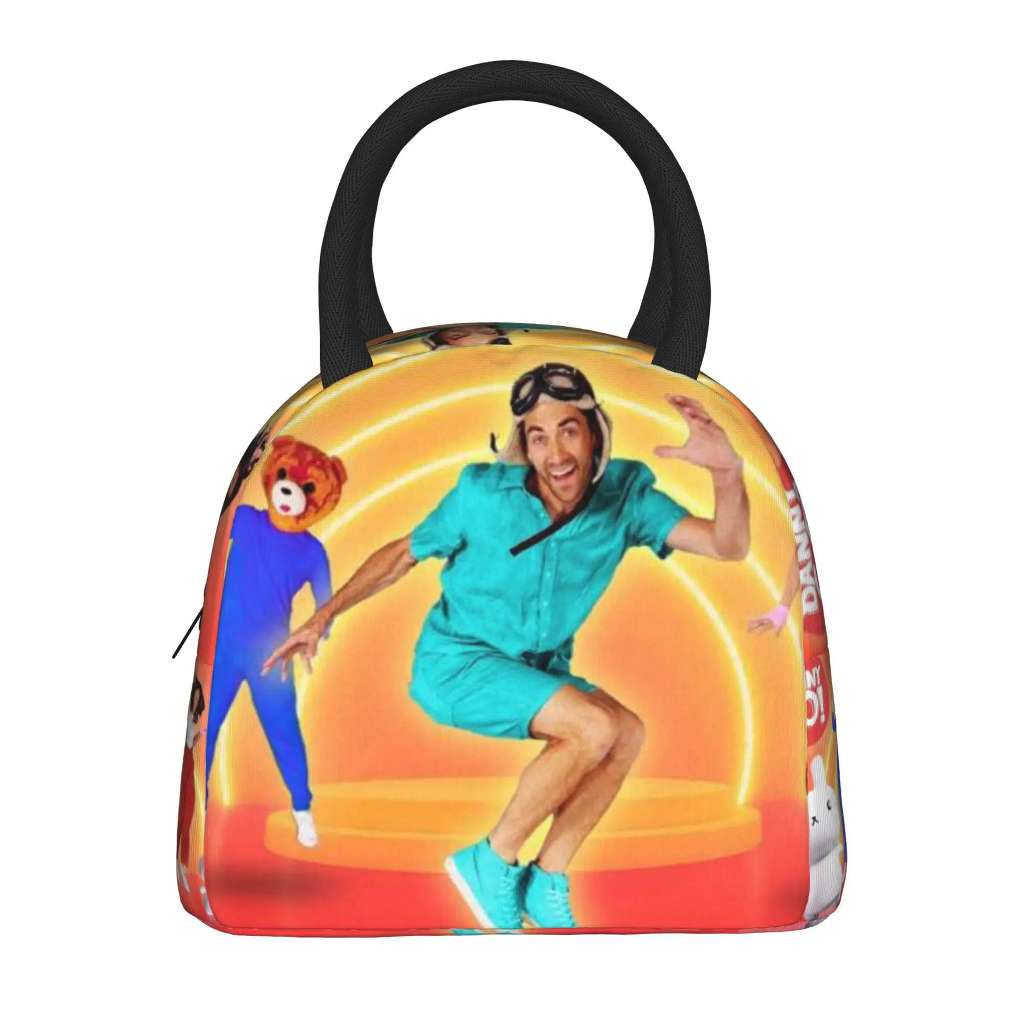 Danny Go Dance Song Accessories Insulated Lunch Bag For Outdoor  Storage Food Boxes Reusable Cooler Thermal Lunch Box