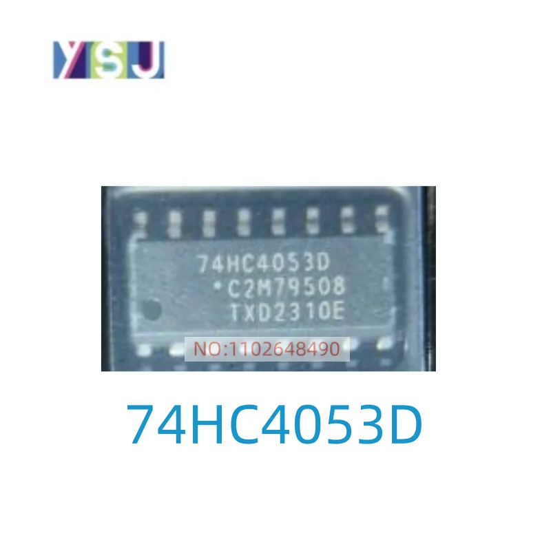 74HC4053D IC สินค้าใหม่เป็นสินค้าเฉพาะจุดเดิมหากคุณต้องการ IC อื่นๆโปรดปรึกษา