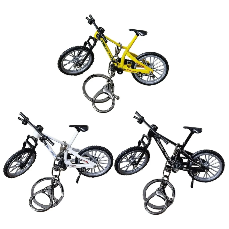 Finger Bike Keyring Practical Keyring Accessory Charm