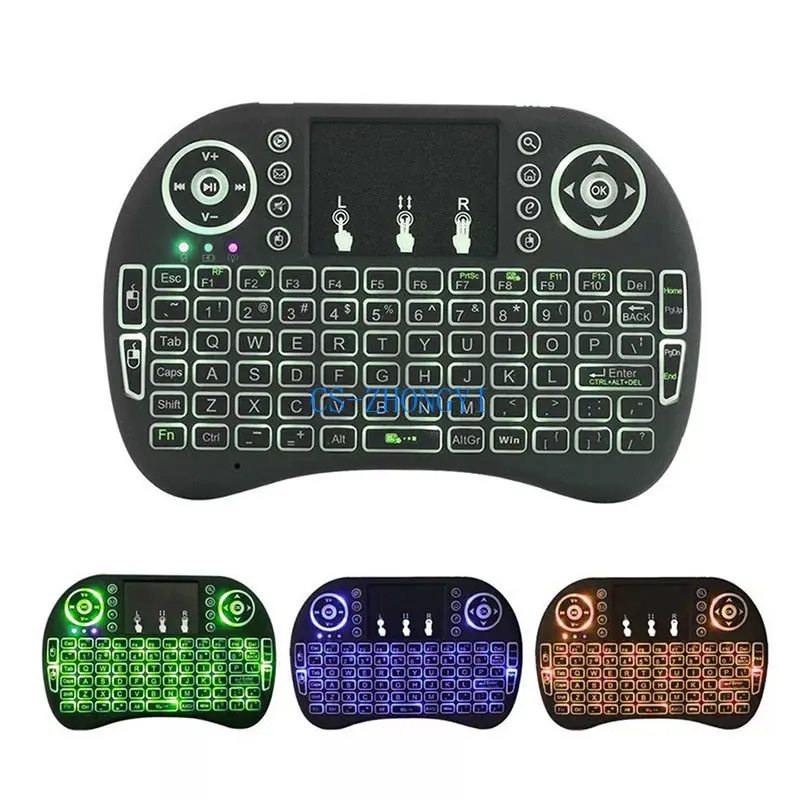 Raspberry Pi 2B/3B/4B Wireless Keyboard Driver Free 2.4G Wireless Mini Keyboard Lithium Battery