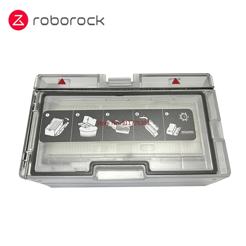 Original Ultron Dust Box Replacement for Roborock S8 S8+ S8 Plus Vacuum Cleaner Spare Parts New Dustbin Filter Accessories