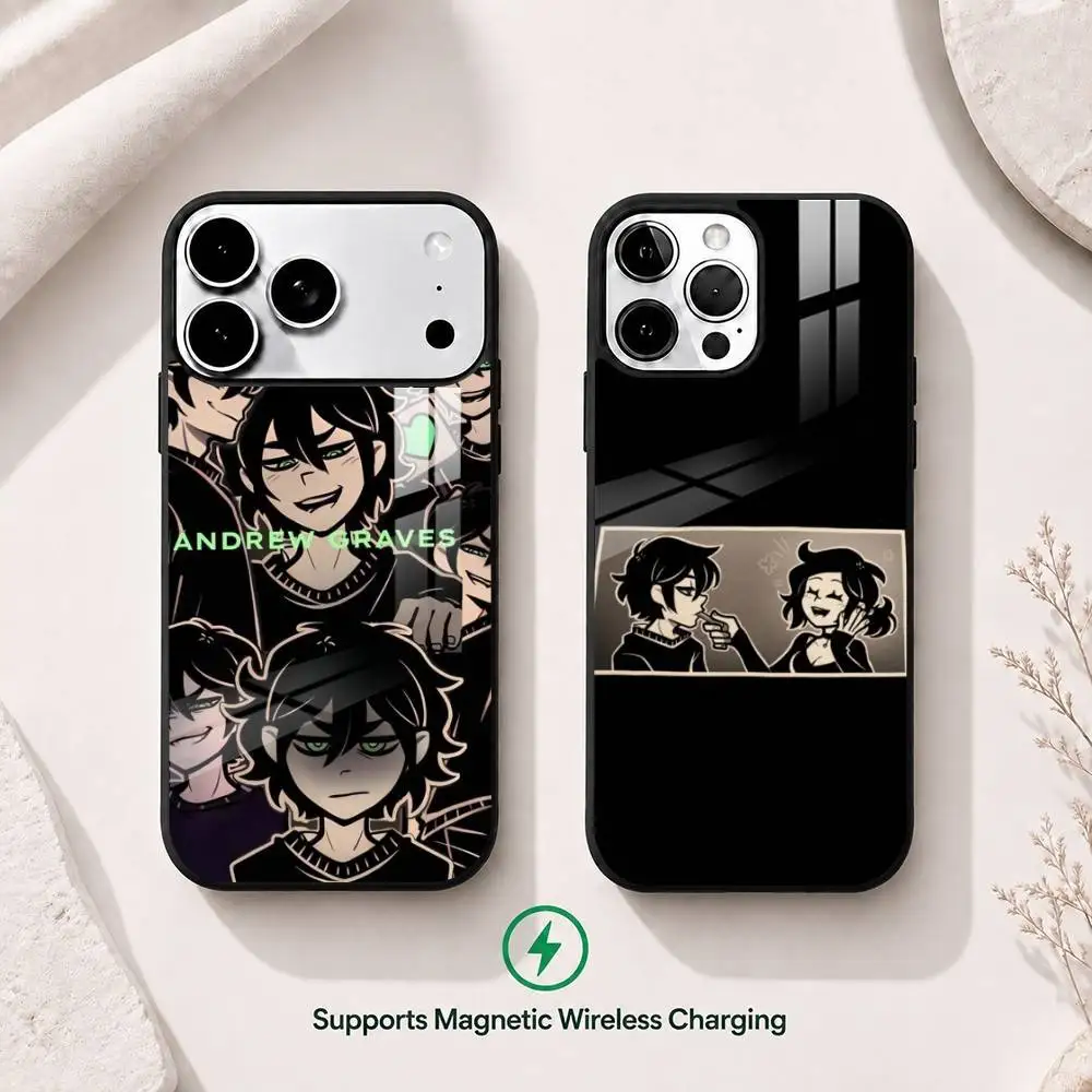 Game The Coffin of Andy LeyLey  Phone Case For iPhone17,16,15,14,13,12,11 Plus,Pro Allows magnetic wireless charging