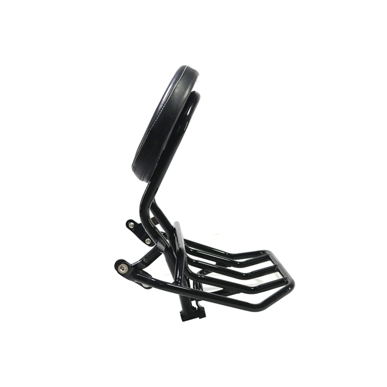 For BMW K1600B K1600 K 1600 B Bagger 2018-2025 Motorcycle Rear Passenger Backrest Back Rest Sissy Bar With Luggage Rack Bracket