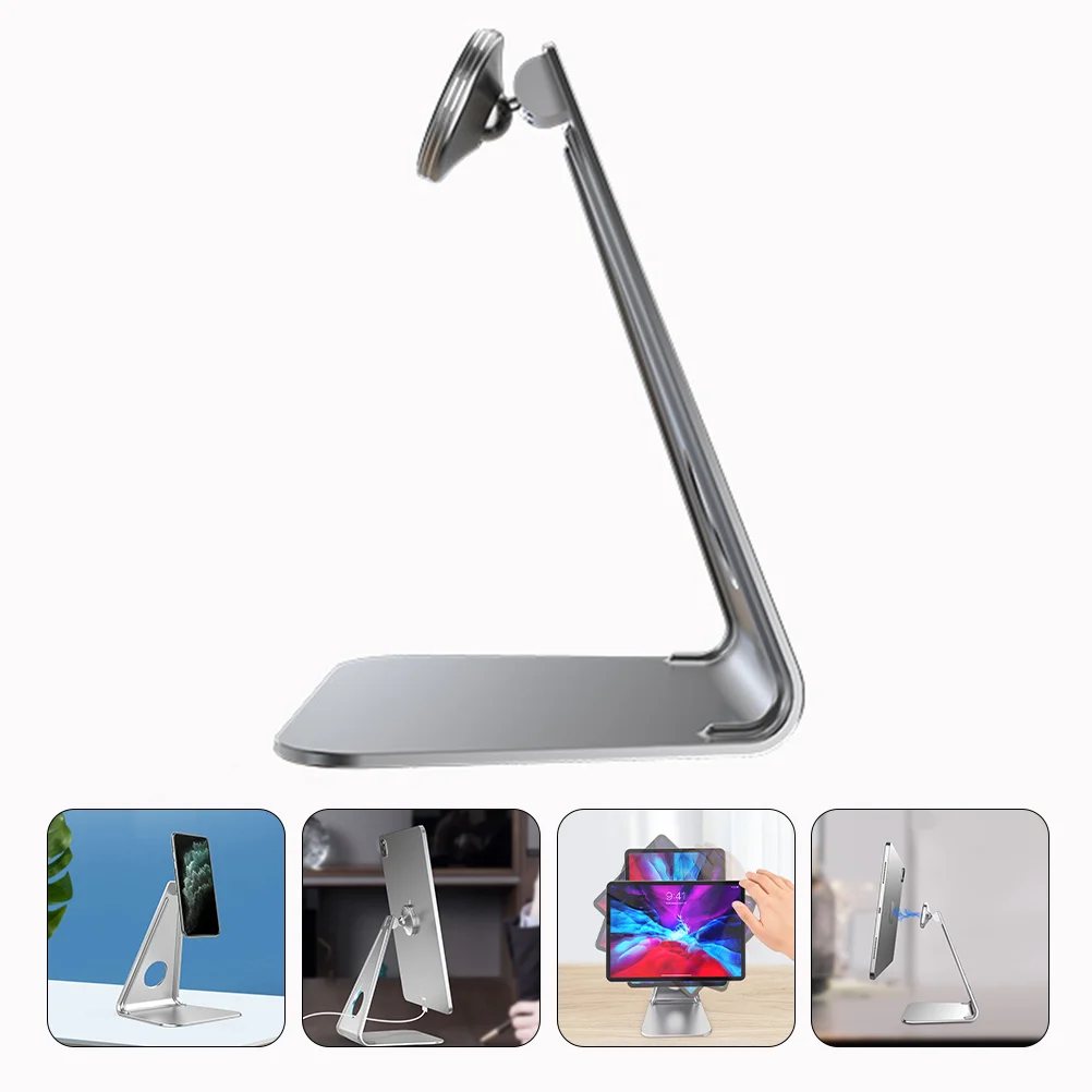 

Tablet Stand Phone Holder Desktop Laptop Support Portable Pedestal Magnetic Charging Dock