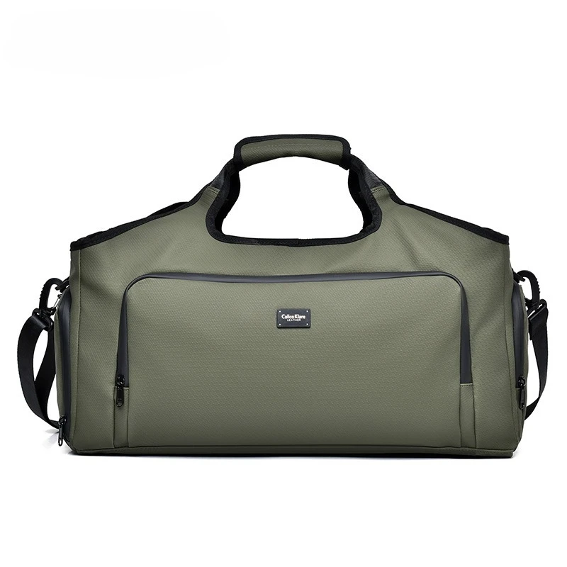 

Travel Handbag Men's Casual Carry on Luggage Large Capacity Independent Shoe Compartment Dry Wet Separation Fitness Bag