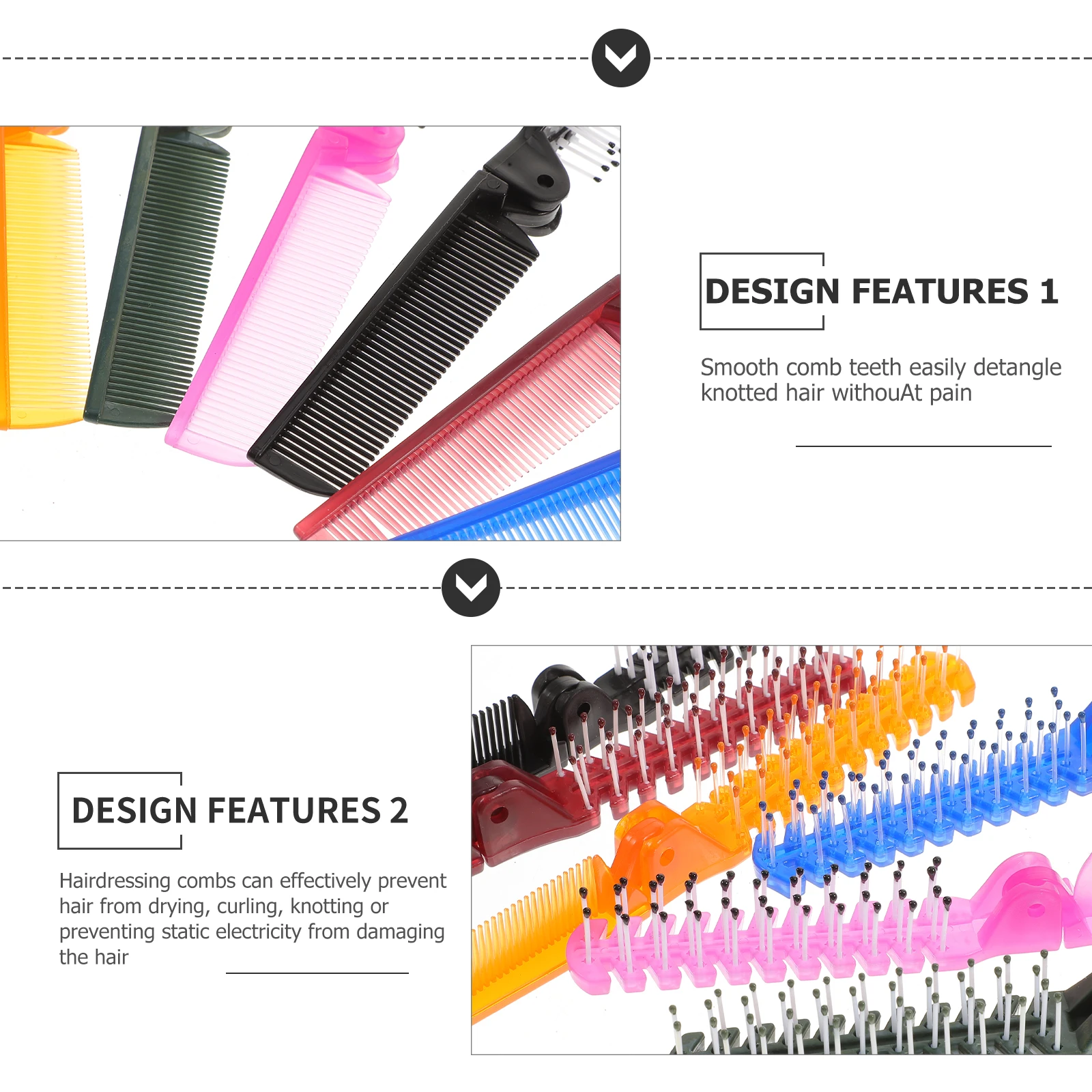 

20 шт. складные профессиональные дорожные расчески портативные уличные парикмахерские инструменты гладкие закругленные края безопасные для всех расчесок для мужчин