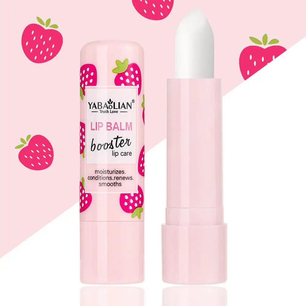 Bálsamo labial de frutas hidratante e hidratante, alternativa para prevenir ressecamento e hidratação labial gastrointestinal, K9Z6, inverno