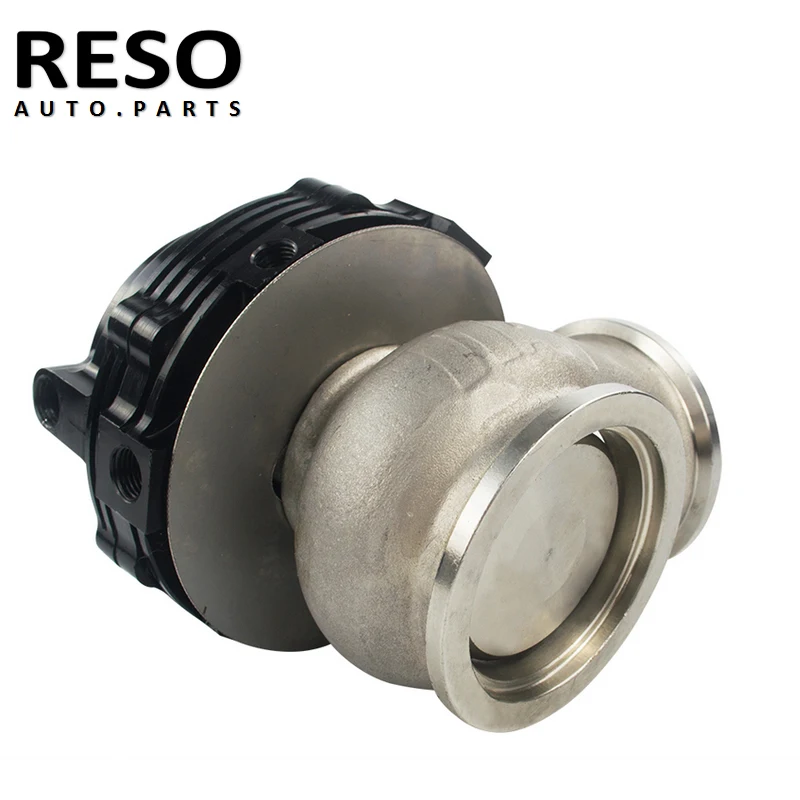 RESO   Tial 44mm Wastegate Top Steel V-band External Waste Gate With Flange   For Supercharge Turbo Manifold