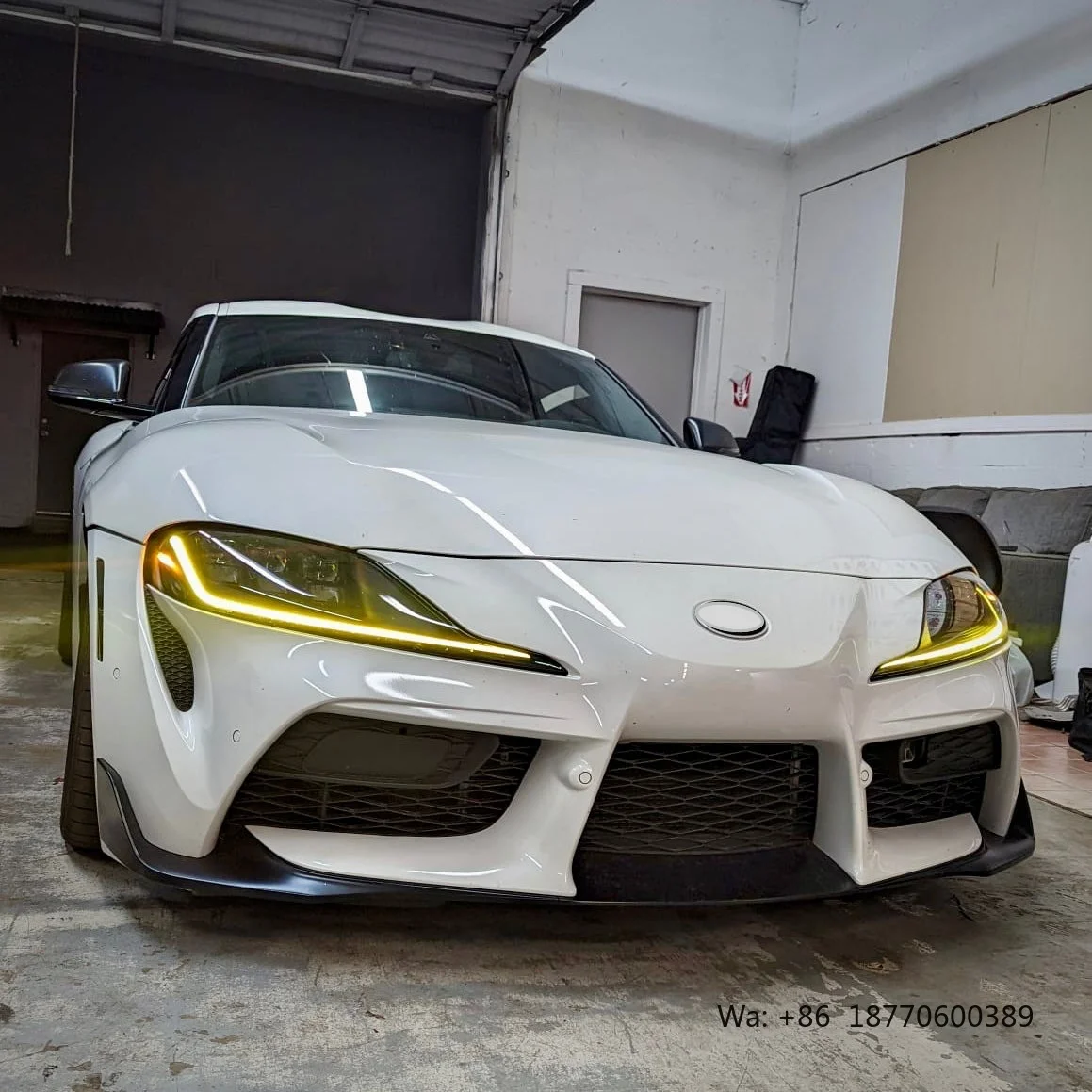 New SUPRA MK5 Yellow DRL Modules Red Amber Blue  Daytime Running  Light  for Toyota Supra Yellow DRLS Kit A90 A91 Headlight Auto view 2