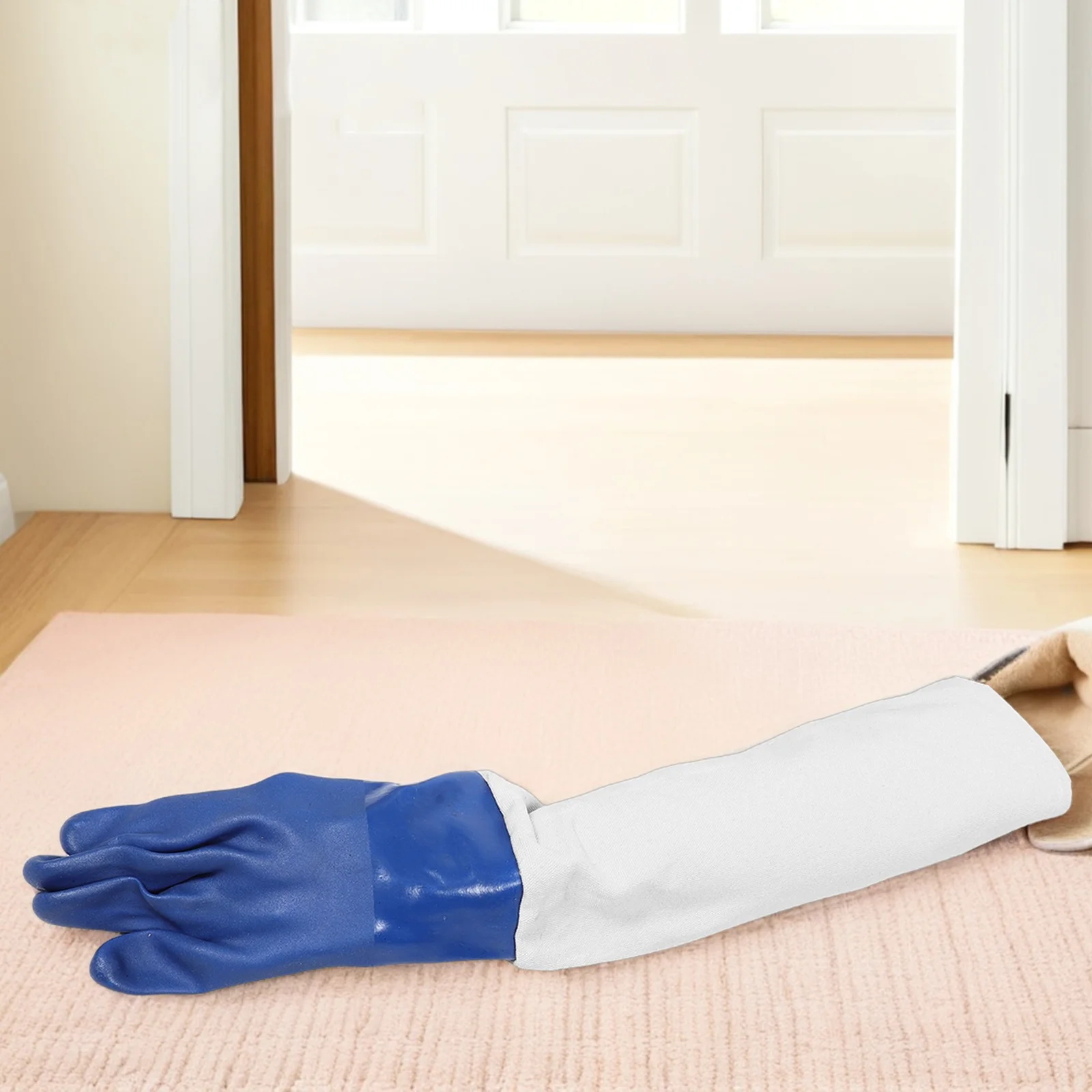 

Heavy Duty Sandblasting Gloves Thickened Abrasion Resistant Protective Cleaning Sand Removal Workshop Gardening Industrial