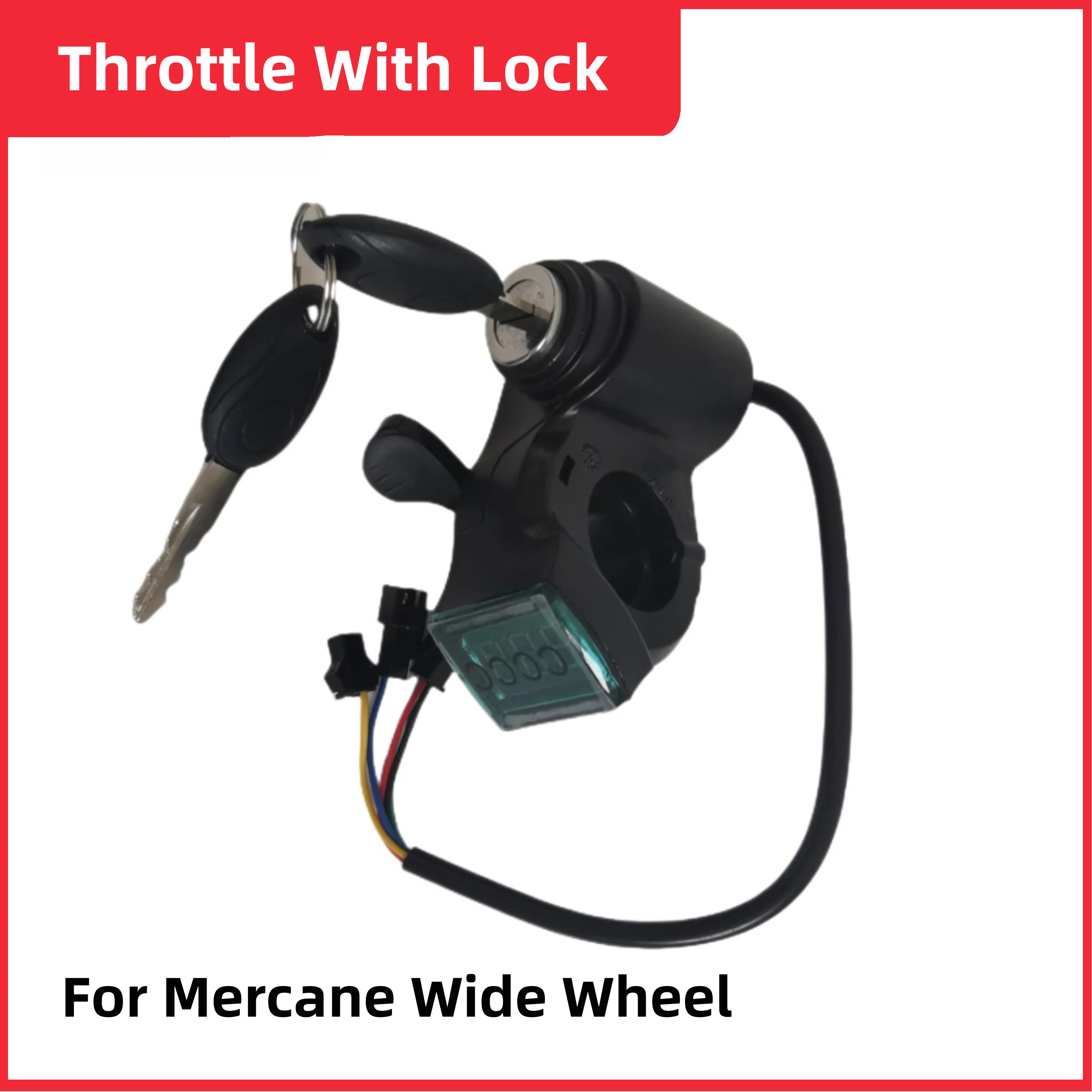 Original Throttle For Mercane Wide Wheel Smart Electric Scooter Foldable Skateboard Locked Accelerator Accessories