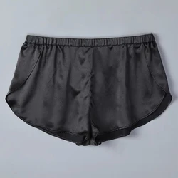 Men's Sexy Panties Boxer Trunks Pajamas Side Split Lounge Boxershorts Home Sleep Underwear Breathable Lingerie Underpants