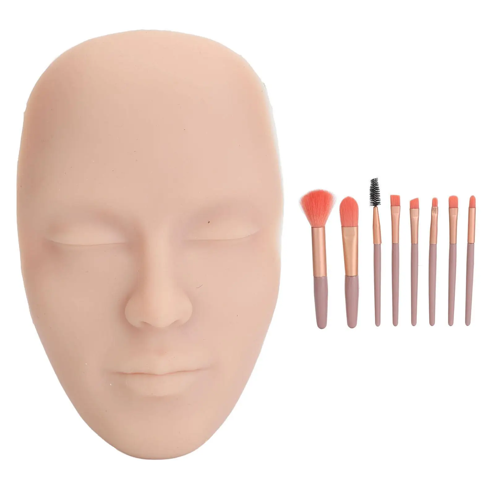 3D for makeup Practice Face Board Kit - Thick Portable Full Face Trainer for Beginners - Ideal for home Use