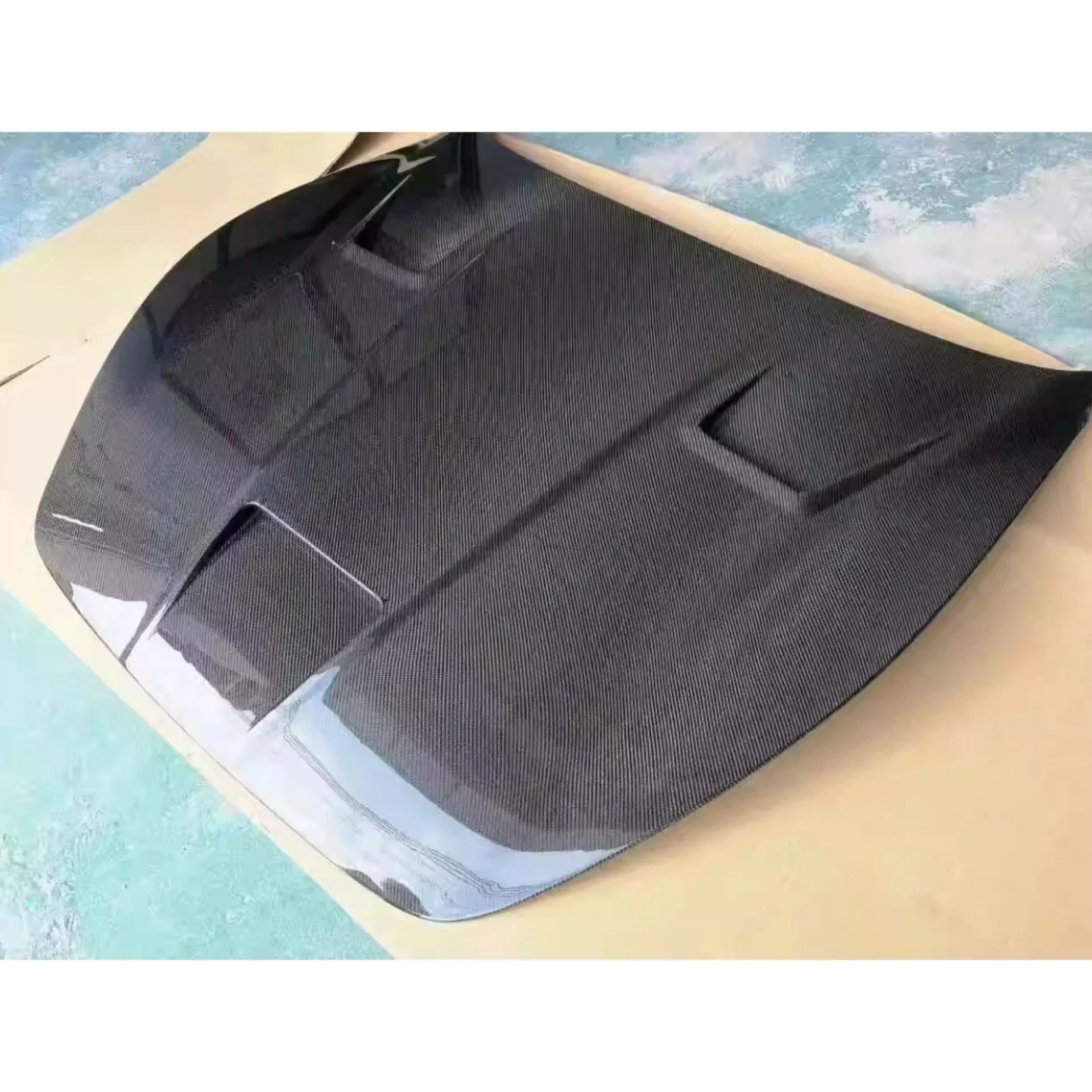 Cabron Fiber Engine Cover Assembly for Maserati GT GTS Hood Modified MC Style Light Weight Bonnet Auto Accessories