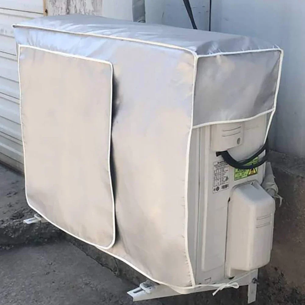 Dust Cover Air Condition Cover Outdoor Unit Covers Air Conditioner Outer Covers Air Conditioner Protect Cooling Parts