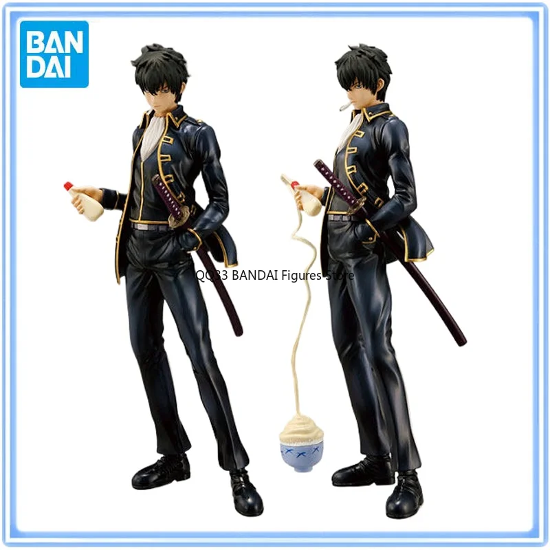 Original GEM Anime GINTAMA Hijikata Toushirou Mayonnaise Ver.1 Character Action Model Hobbies Collectible Desktop Decoration