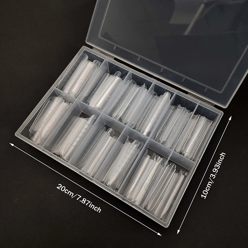 

НОВИНКА: 140 шт. многоразовых форм для наращивания ногтей (двойные, для сэндвич-наращивания), прозрачные, для полного покрытия, инструмент для моделирования, формы для наращивания ногтей «Кофин» и «Миндаль»