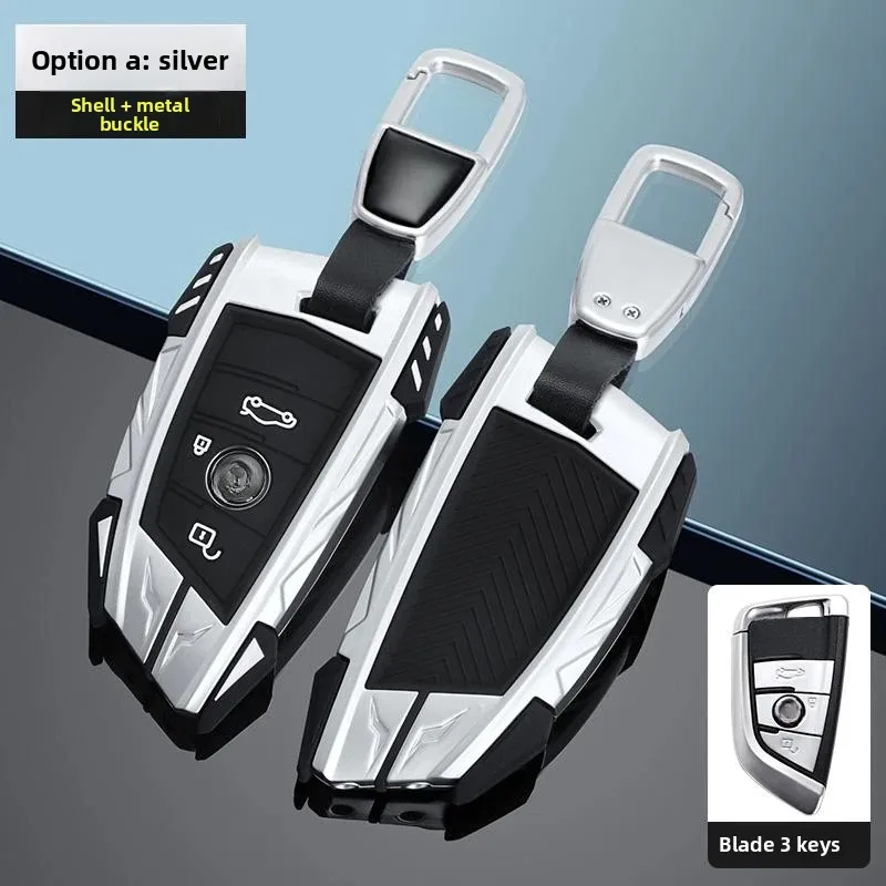 

Car Key Case Cover Key Bag For Bmw F20 G20 G30 X1 X3 X4 X5 G05 X6 Accessories Car-Styling Holder Shell Keychain Protection