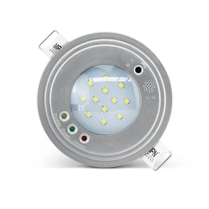 embedded instalacao mall luz de carregamento iluminacao de emergencia downlight resistente ao fogo domestico ac 85265v 01