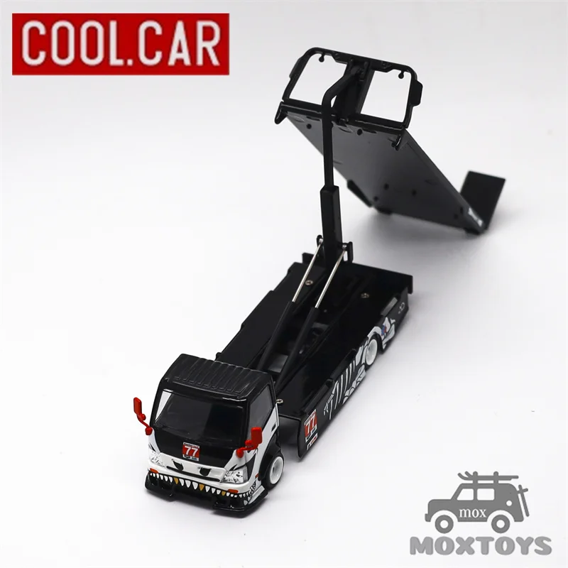 

**PreOrder** CoolCar 1:64 H300 Flat Transport trailer Bone Dragon #77 Diecast Model Car **PreOrder**