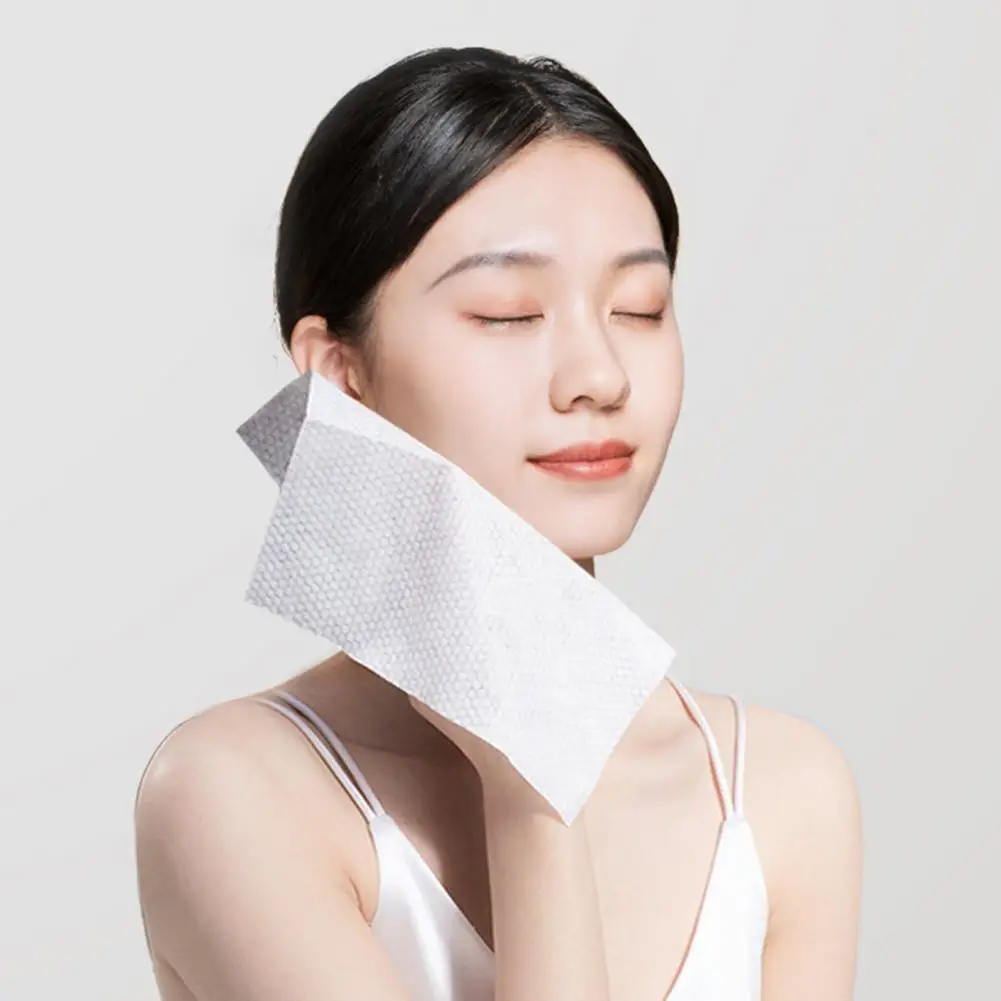 1 Box Practical Lightweight Compressed Towel Tear-Resistant Portable Compression Face Towel Cotton Washcloth Wipe Hands