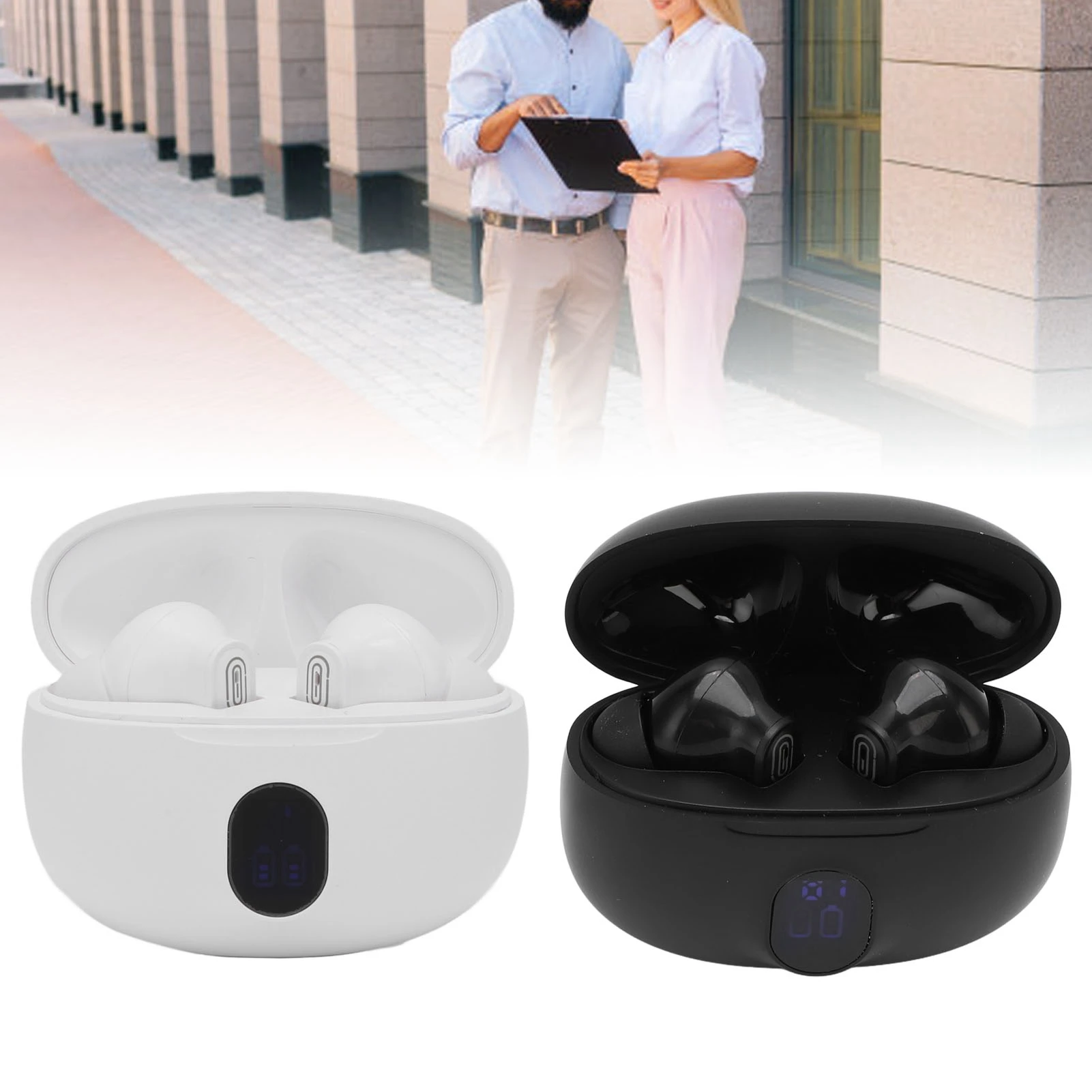 Translation Earbuds Real Time Bluetooth 5.4 144 Languages Support Wireless Translator Earbuds for Travel