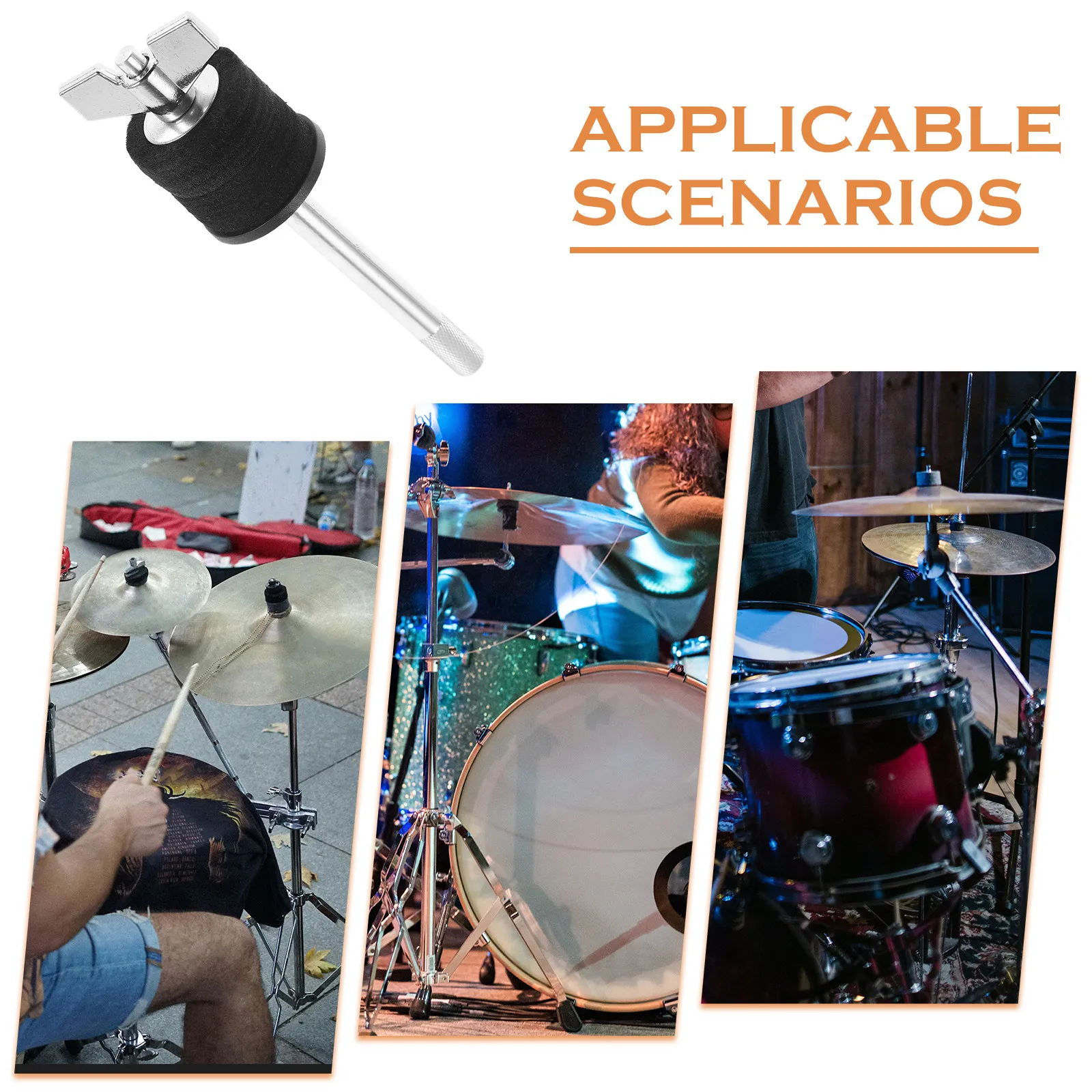 Drums Cymbal Holder Cymbal Boom For Drummer Stacker Alloy Felt Heavy Duty Percussion Extension Mount Arm