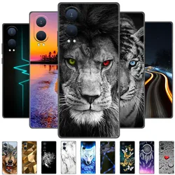 For OnePlus Nord CE4 Lite 5G Case Shockproof Soft TPU Silicone Phone Cover For OnePlus Nord CE 4 Lite Capa Cartoon Matte Bumper