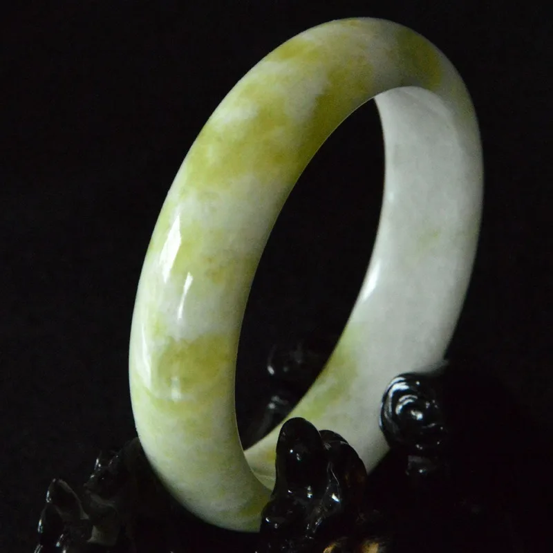 Natural Chinese Lantian Jade Hand-carved Jade Bracelet Fashion Boutique Women Jewelry Jade Bracelet Gift Accessories