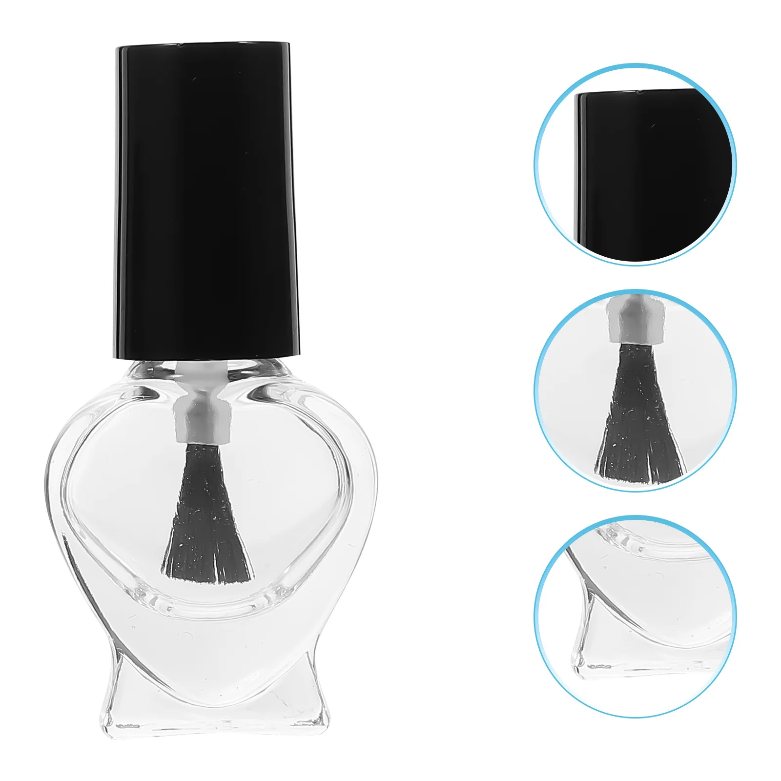 

12Pcs Empty Nail Varnish Bottles Leak Proof Travel Size Containers for Nail Art Supplies Female Manicure Supply